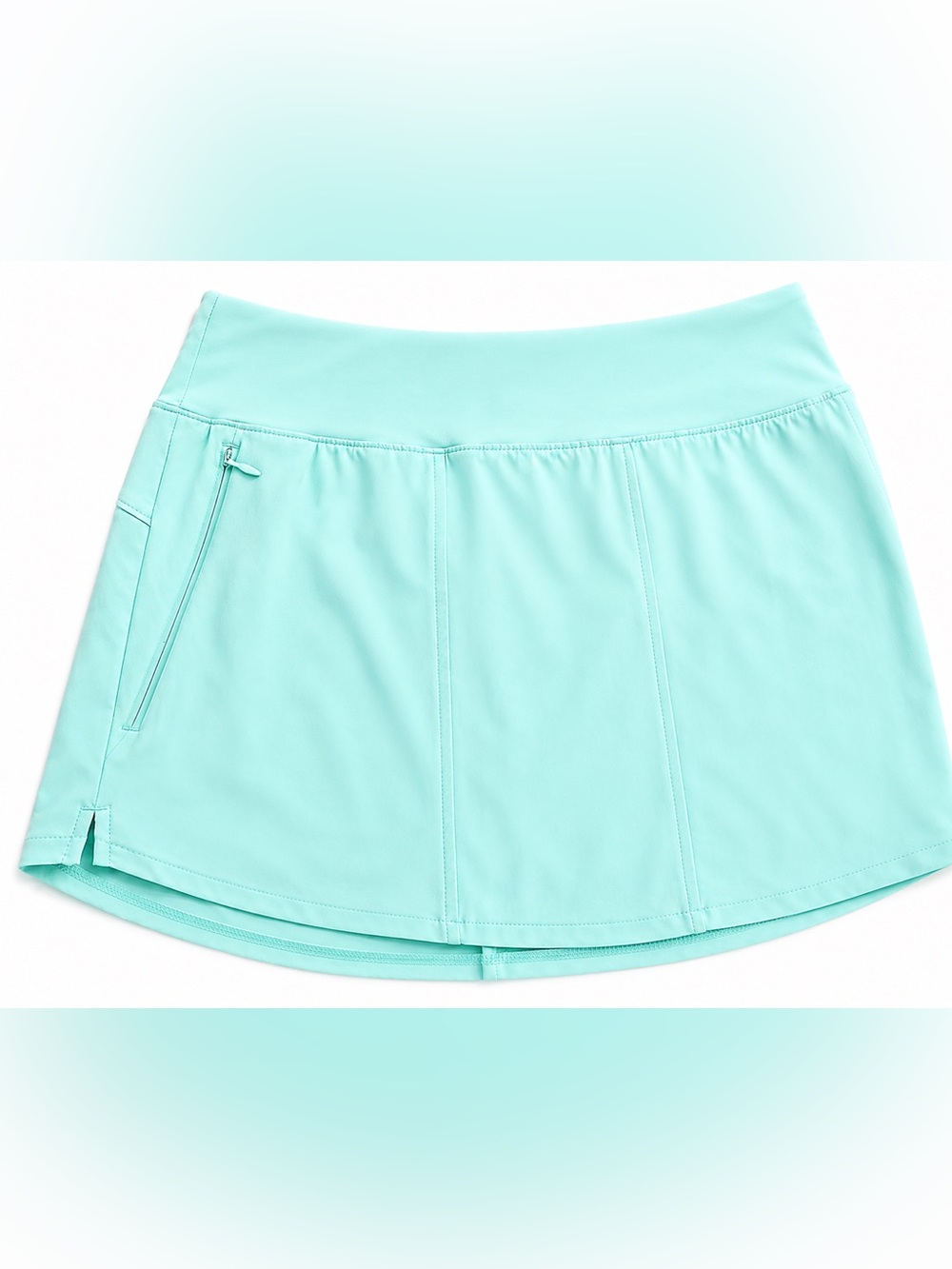 Tek Gear Athletic Workout shorts 5” Inseam Mid Rise Mint Green Gym Running NWT